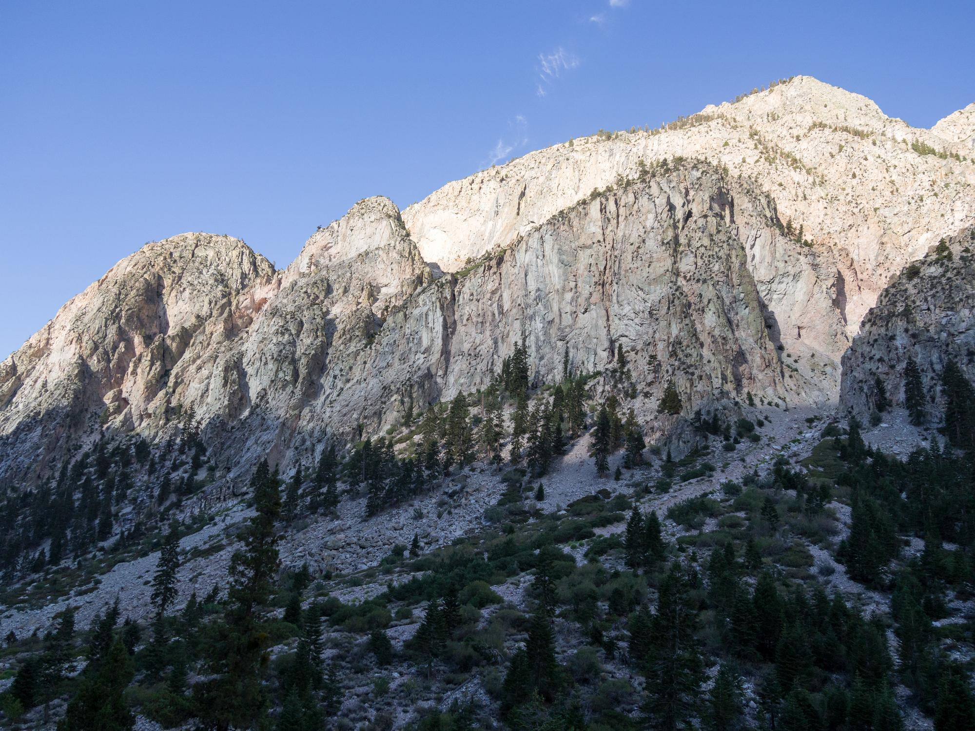 Abzweig vom High Sierra Trail