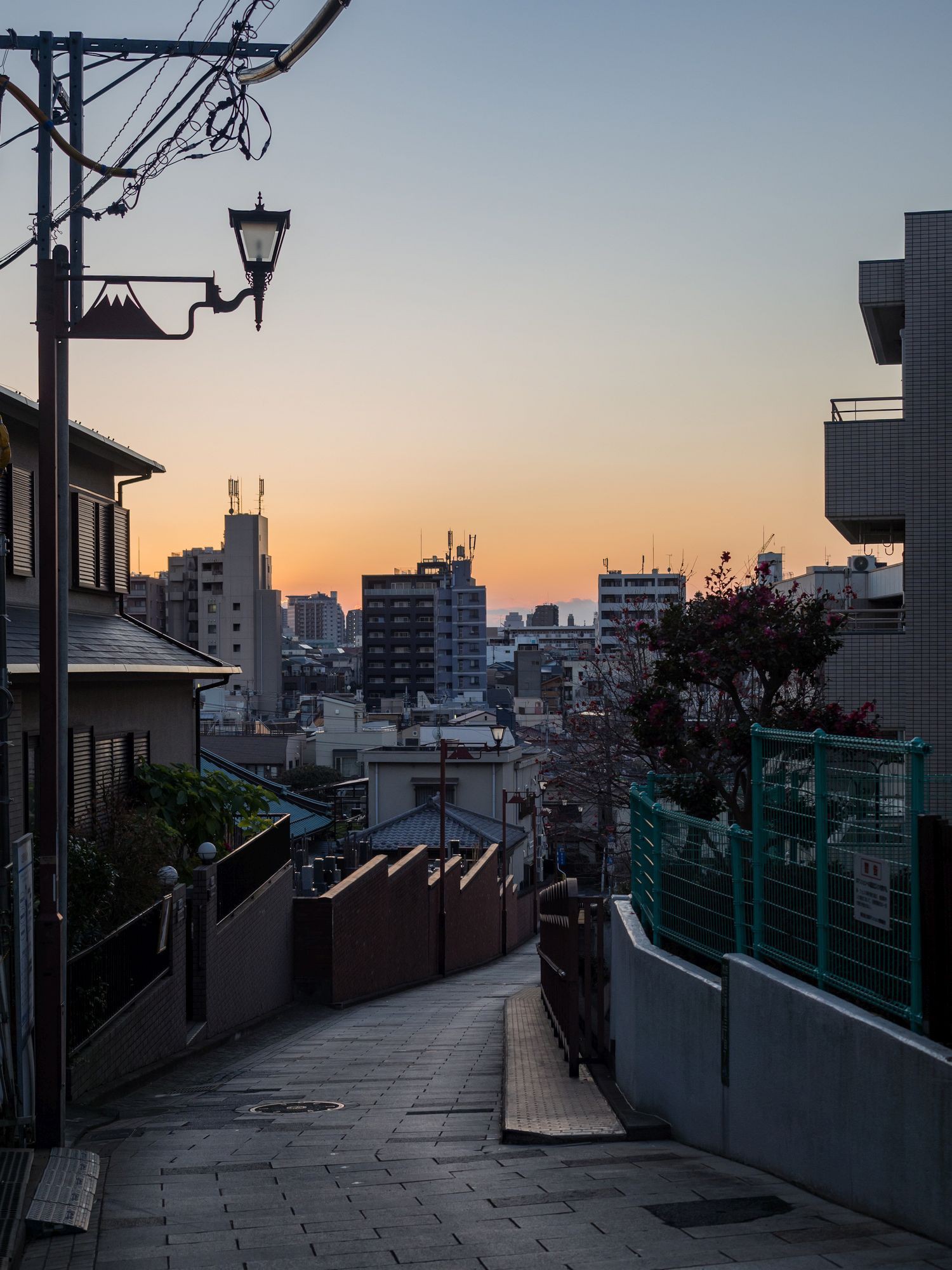 Sonnenuntergang in Tokyo